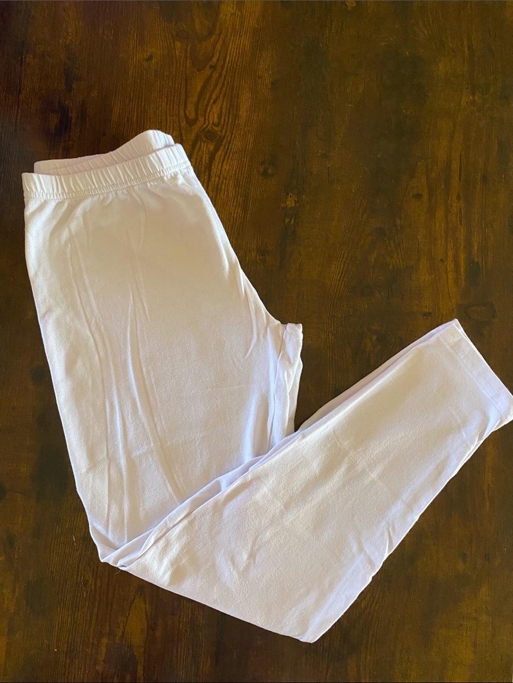Xhilaration Juniors White Leggings - Picture 2 of 4